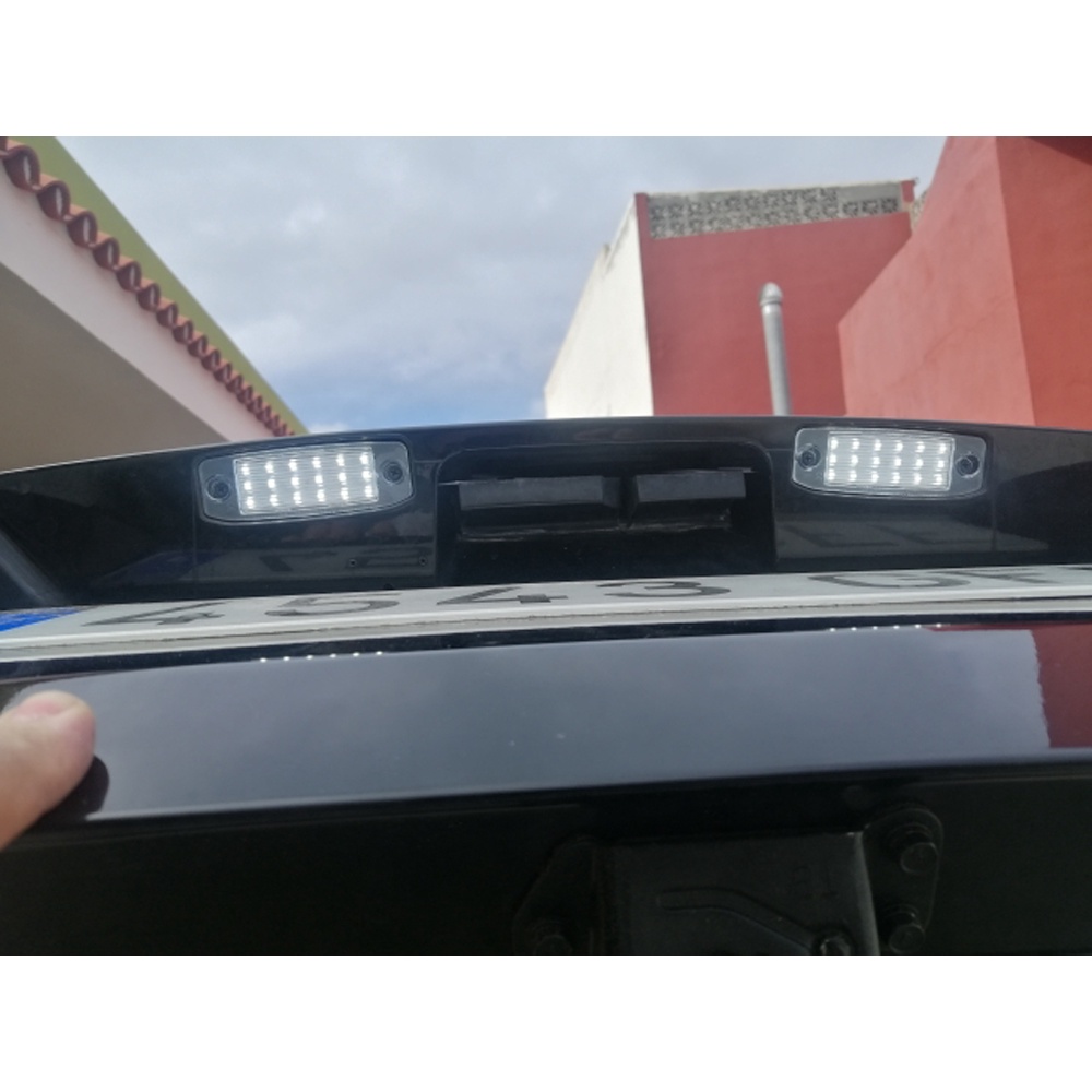 2pcs Lampu Plat Nomor Plat LED Putih Kecerahan Tinggi Lampu Untuk Kia Sportage 2011-2016 Untuk Hyundai Tucson 2005-2009