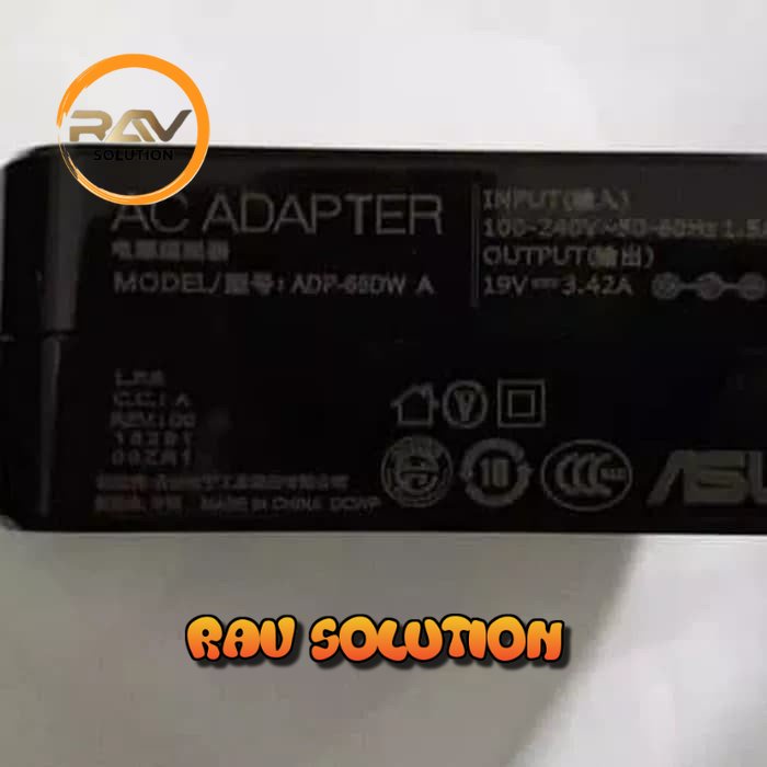 Charger Adaptor Original Asus A555L A555LA A555LB A555LD A555LF A555LJ - SET A