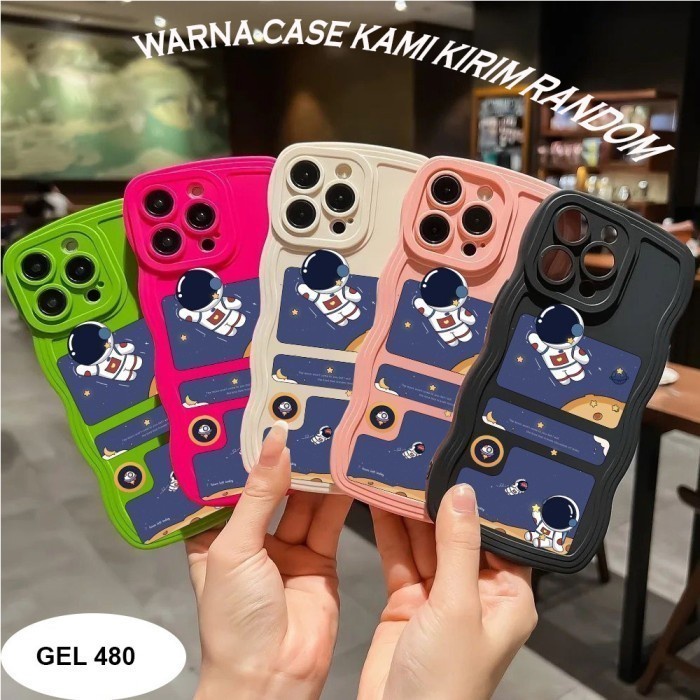 CASE TPU GELOMBANG MOTIF OPPO RENO 4 RENO 4F RENO 5 RENO 5F RENO 6 4G