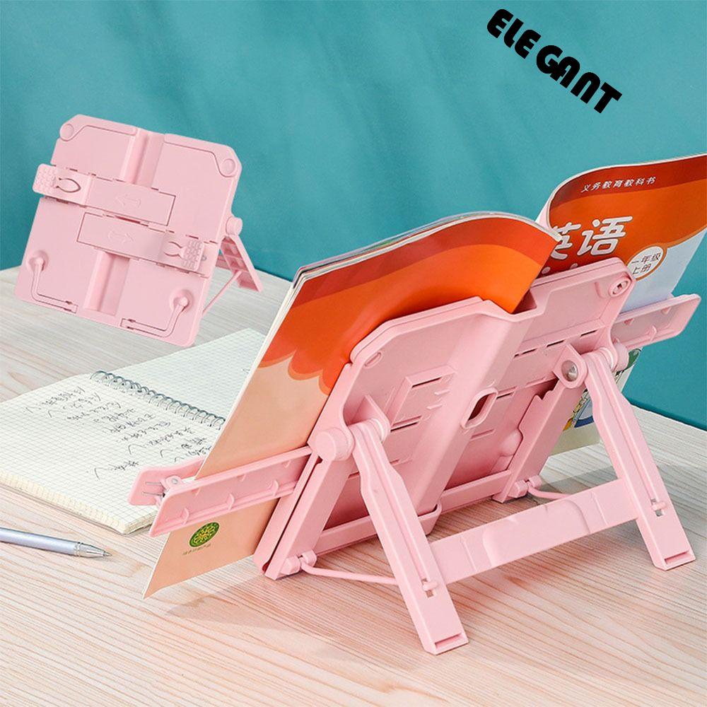 [Elegan] Book Stand Kokoh Adjustable Lukisan Siswa Stationary Perlengkapan Kantor Rak Resep Skor Musik Tablet Buku Text Book Cookbook Reading Stand