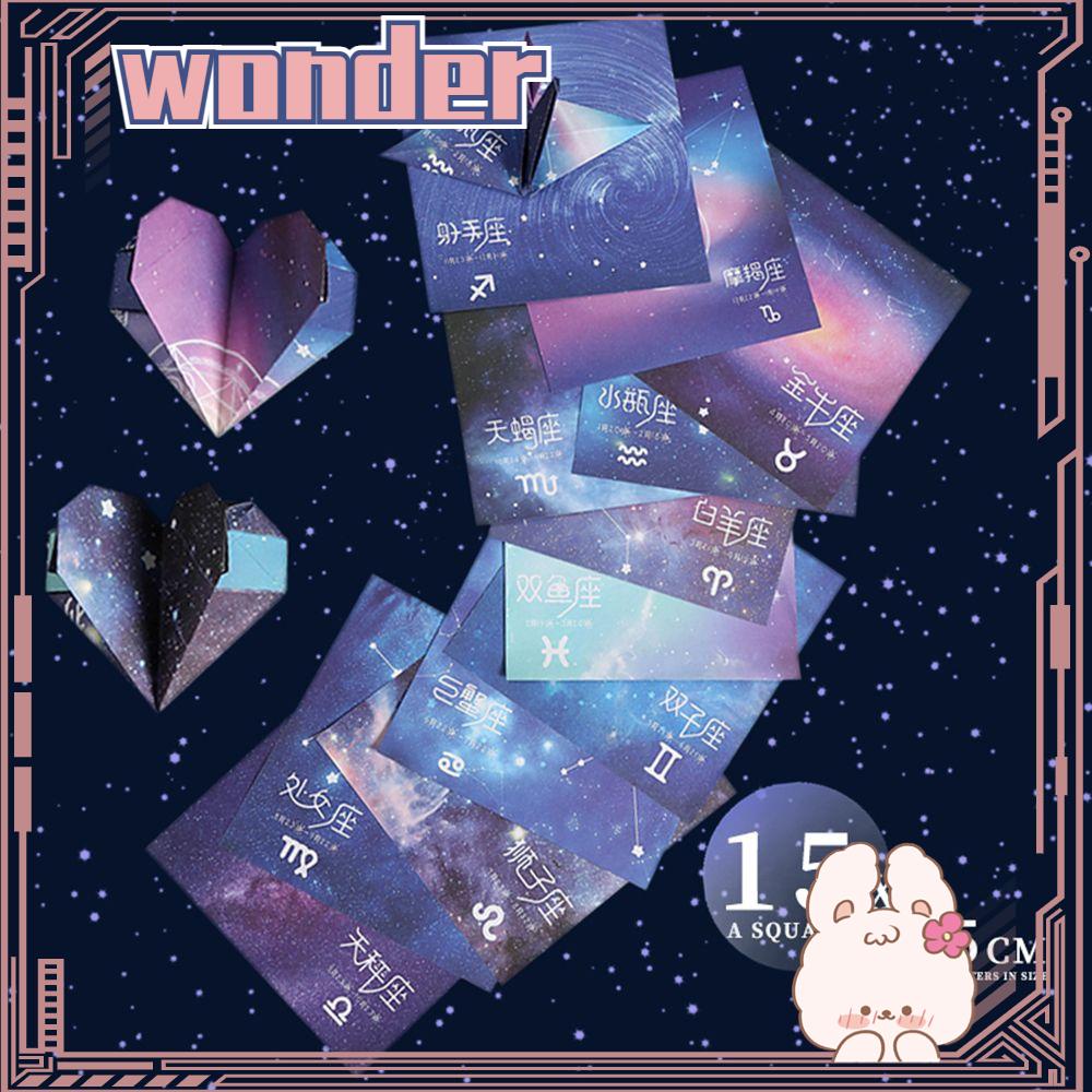 Wonder Star Kertas Cherry Blossom Alat Edukasi Handmade Origami Art