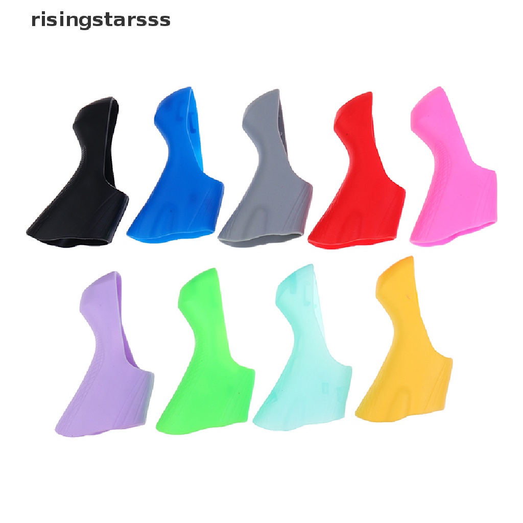 Rsid Span-new Sepeda Gunung Cocok Untuk ST-R7000 ST-R8000 Di2 STI Lever Hoods 9warna 1pasang Jelly