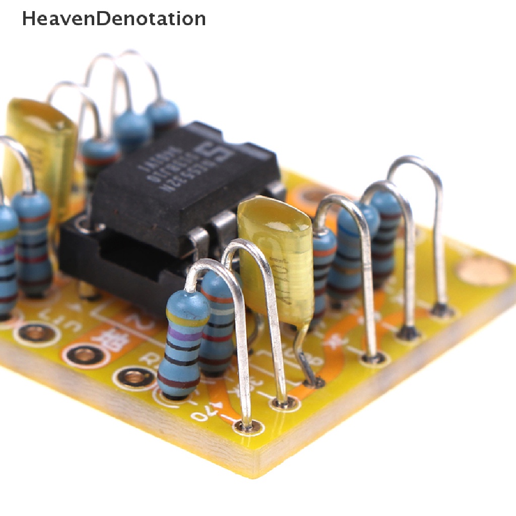 [HeavenDenotation] Dual OP Amp Board Preamp DC Amplifikasi PCB Untuk NE5532 OPA2134 OPA2604 AD826 HDV