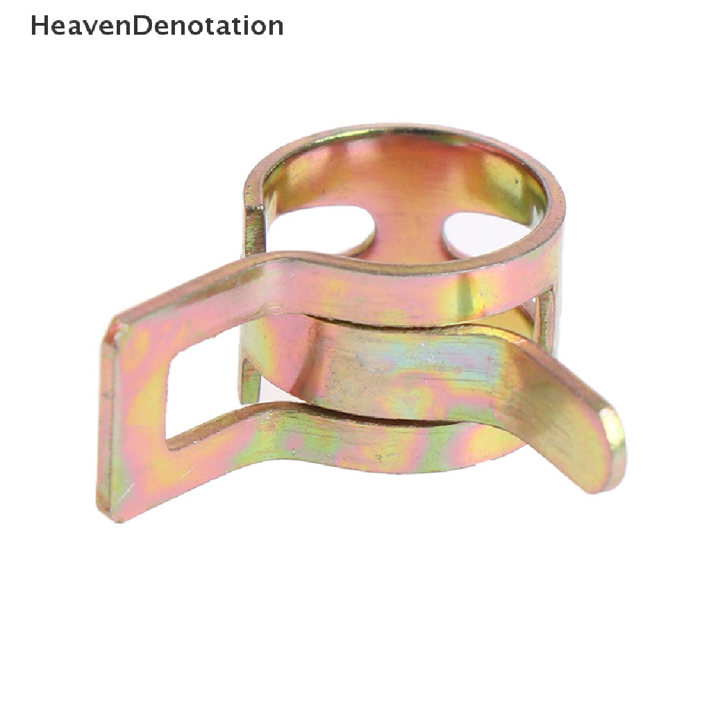 [HeavenDenotation] 10pcs/set Spring Band Selang Bakar Klip Penjepit Pipa Silikon 6mm 7mm 8mm 9mm 10mm HDV