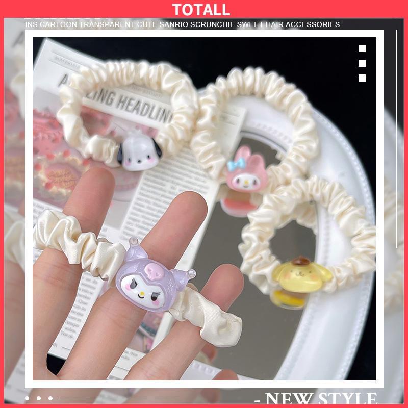 COD 1 Pc Kunciran Karet Gelang Sanrio Kulomi Lucu-Totall