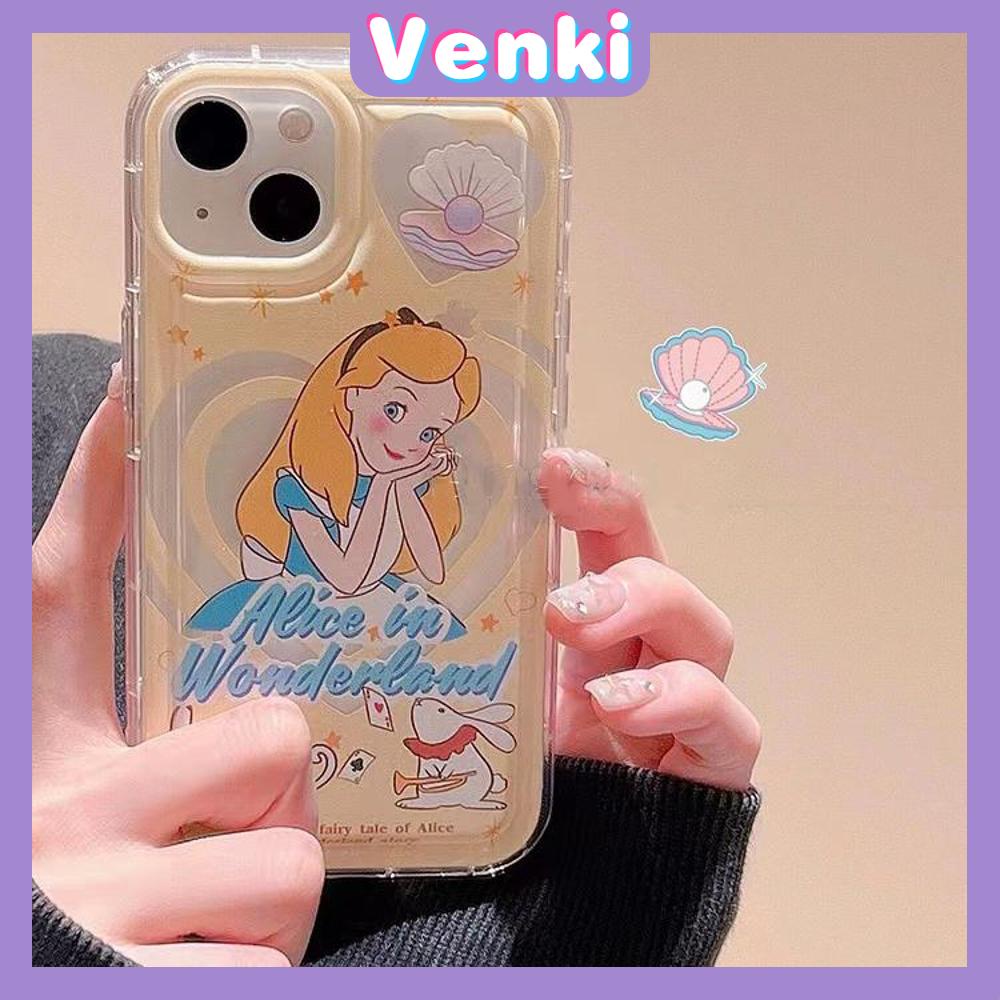 Case For iPhone 14 Pro Max Soft TPU Jelly Airbag Case Cute Cartoon Princesses Camera Protection Shockproof For iPhone 14 13 12 11 Plus Pro Max 7 Plus X XR