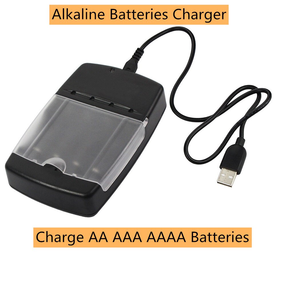 USB Smart Charger Baterai untuk LR03 AA LR6 AAA Alkaline 1.5V Baterai Isi Ulang Indikator LED Cerdas