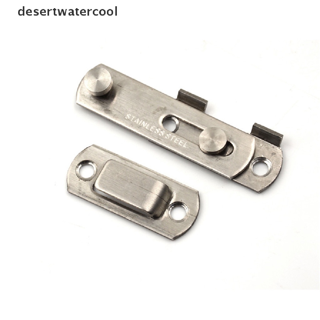 Deid Grendel Baut Pintu Gerbang Pengaman Rumah Stainless Steel Slide Lock 20x50x70mm Martijn