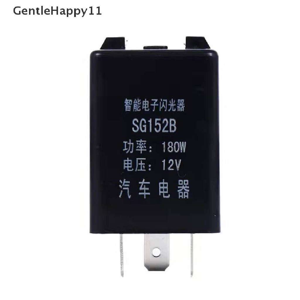 Gentlehappy 3pin Indikator Mobil Motor 12V LED Relay Fix Blinker Flasher Indicator id