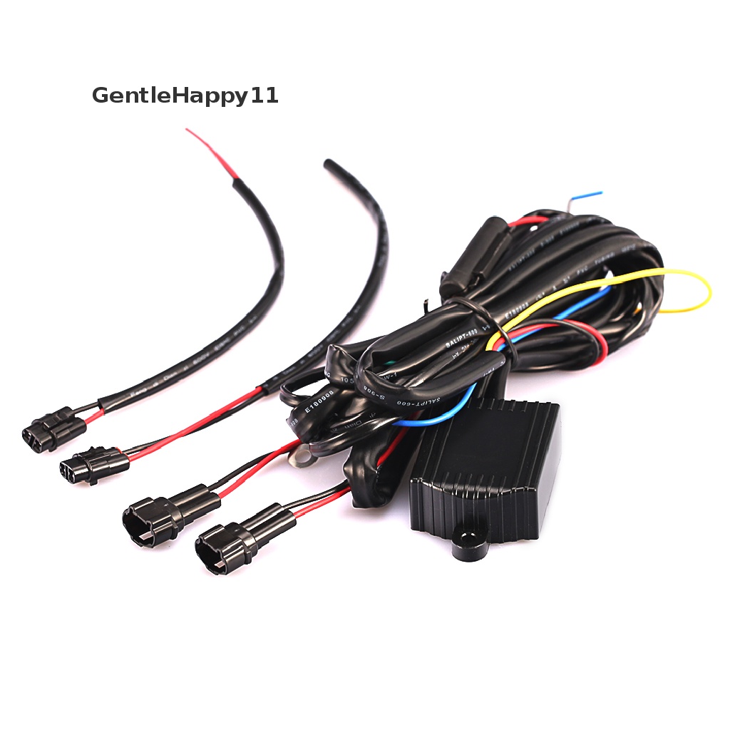 Gentlehappy DRL LED Daytime Running Light Relay Harness Saklar Kontrol On Off Otomatis 12V id