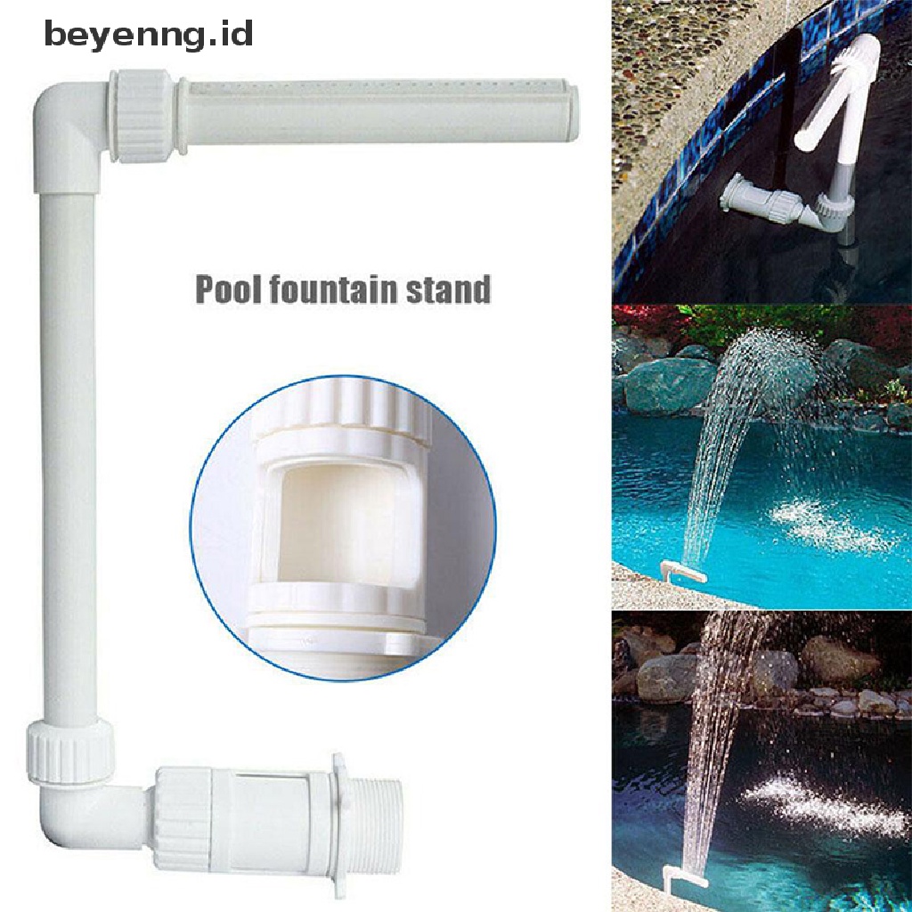 Beyen Adjustable Kolam Renang Waterfall Fountain Kit Air Mancur Spay Pool Spa ID