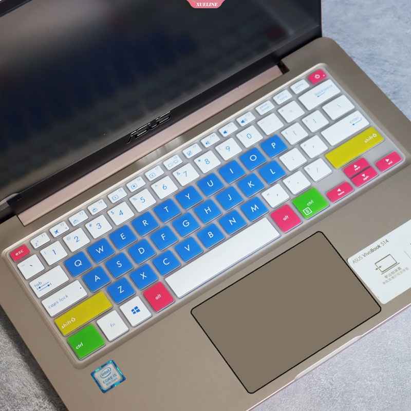 Stiker Penutup Keyboard Bahan Silikon Warna-Warni Untuk ASUS ZenBook UX331UN, UX331, U3100 Pelindung Sticker Film Keyboard Skin [ZXL]