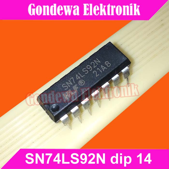 SN74LS92N SN74LS92 74LS92 dip 14 pin