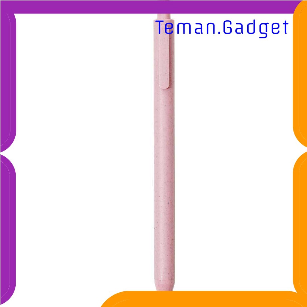 TG - ATK KACO PURE Pena Pulpen Gel 0.5mm Biodegradable Pen Tinta Hitam 4 PCS - K1015