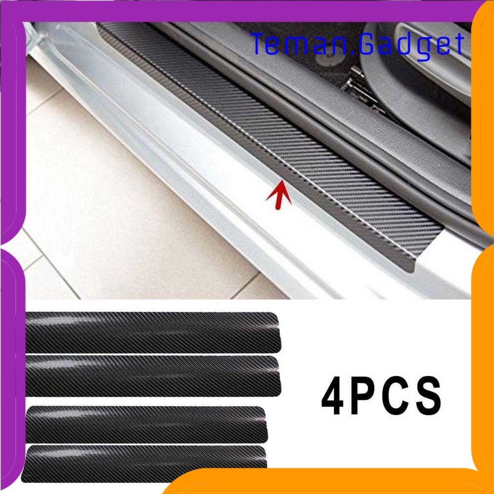 TG - OTO KARLOR Stickers Carbon Fiber Anti Gores untuk Mobil - D-704