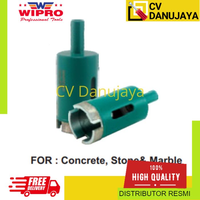 Mata Bor Drill Granit Batu Keramik 12 mm - Diamond Core Drill 12mm WIPRO