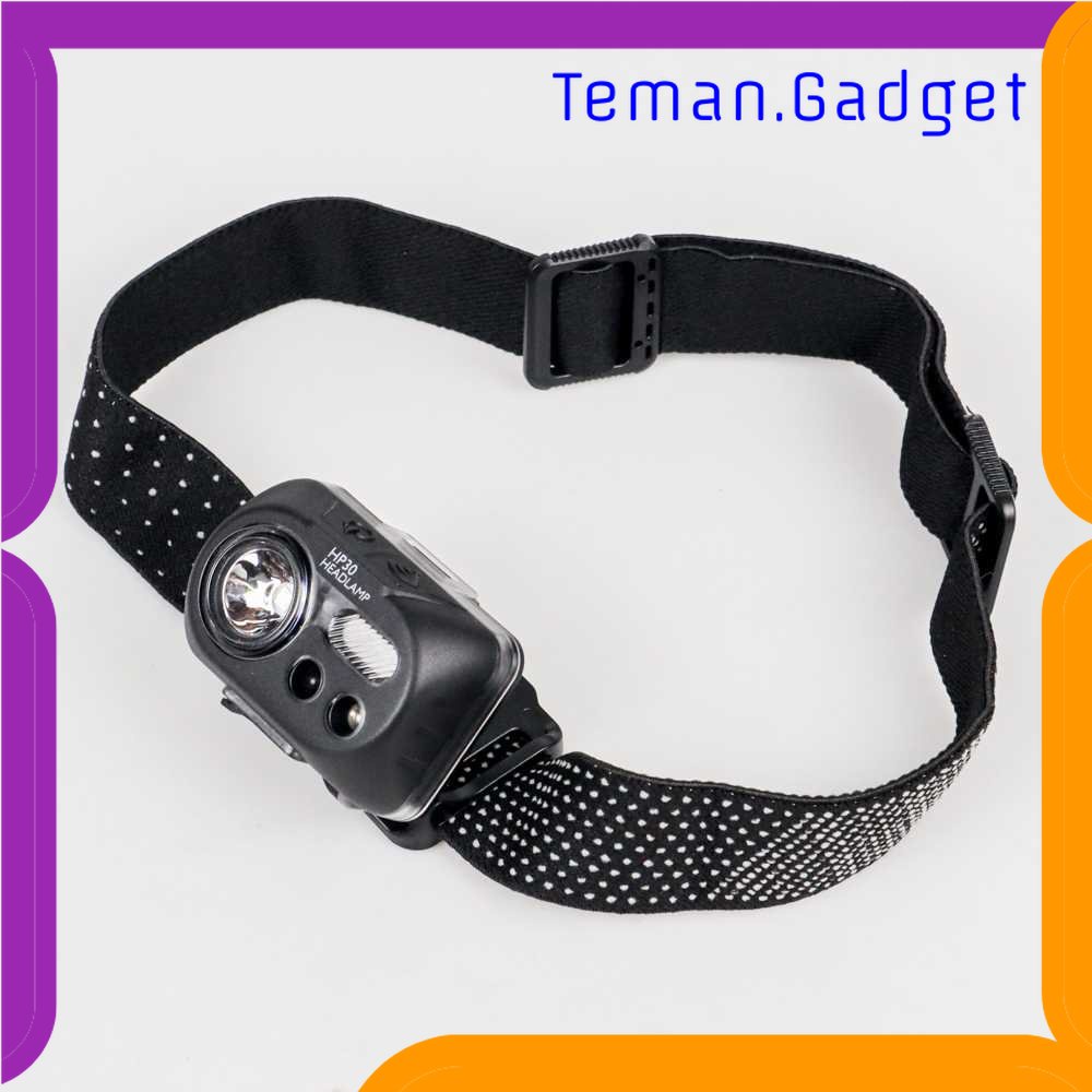 TG - OLR JETBeam Senter Kepala Headlamp LED USB Rechargeable 200 Lumens - HP30