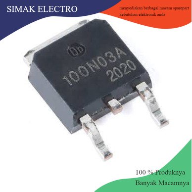 100N03A 100N03 Mosfet SMD To-252 90A 30V N-Channel TR MOS Fet