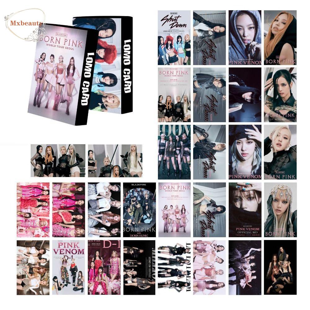 Mxbeauty Blackpink Postcards Fans Lisa Asrama Cetak Foto Kamar Tidur Album Idola Cewek Grup Kartu Blackpink