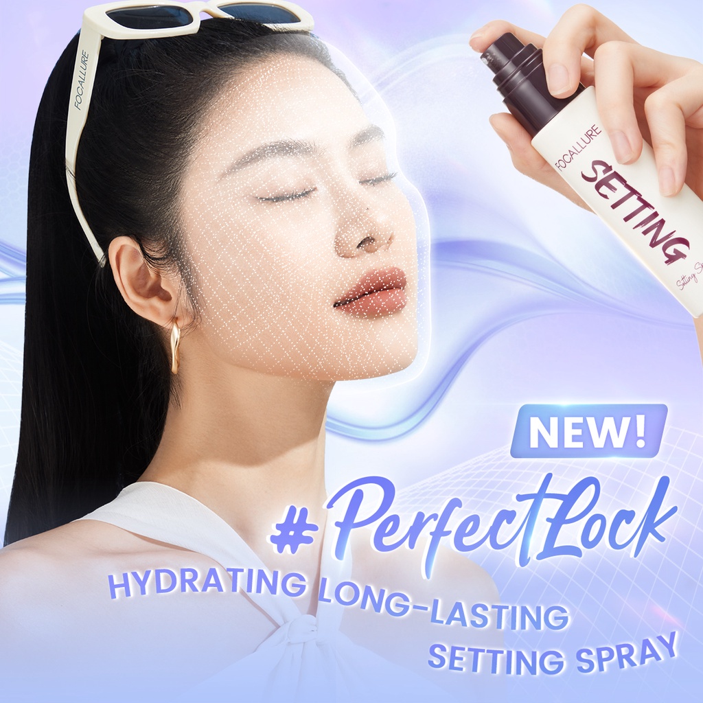 ★ BB ★ FOCALLURE Setting Spray Makeup Lock Hydrating 65ml #PerfectLock - FA 352