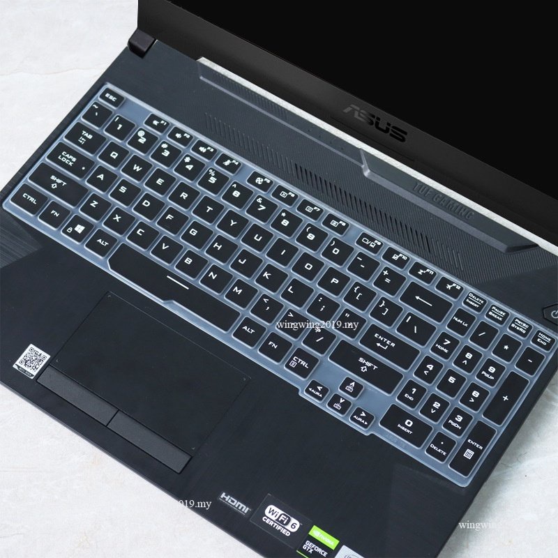 Skin Cover Keyboard Silikon Untuk Laptop ASUS TUF A17 FA706 Fa706ii FA706iu ASUS F15 F17 TUF Gaming A15 2021 FA506 FA506iu FA506iv Fa506ii