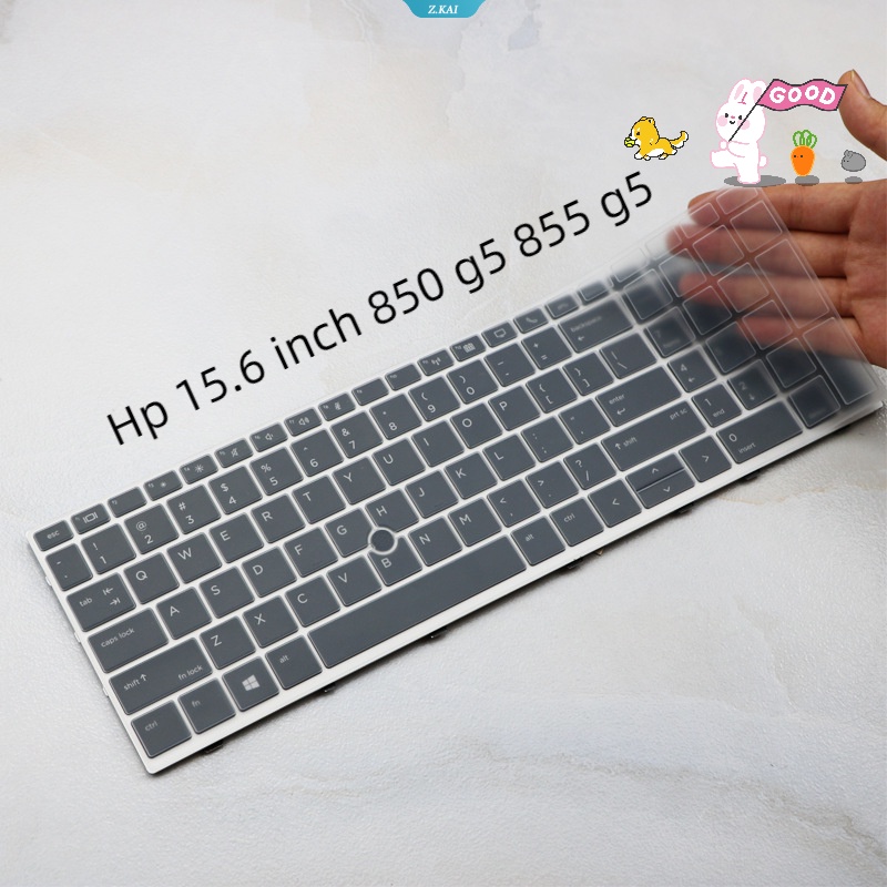 Cover Pelindung Laptop Lembut Dan Nyaman Untuk Model Hp 15.6 Inch 850g5 855 G5 Pelindung Keyboard Waterproof Silicone Cover [ZK]