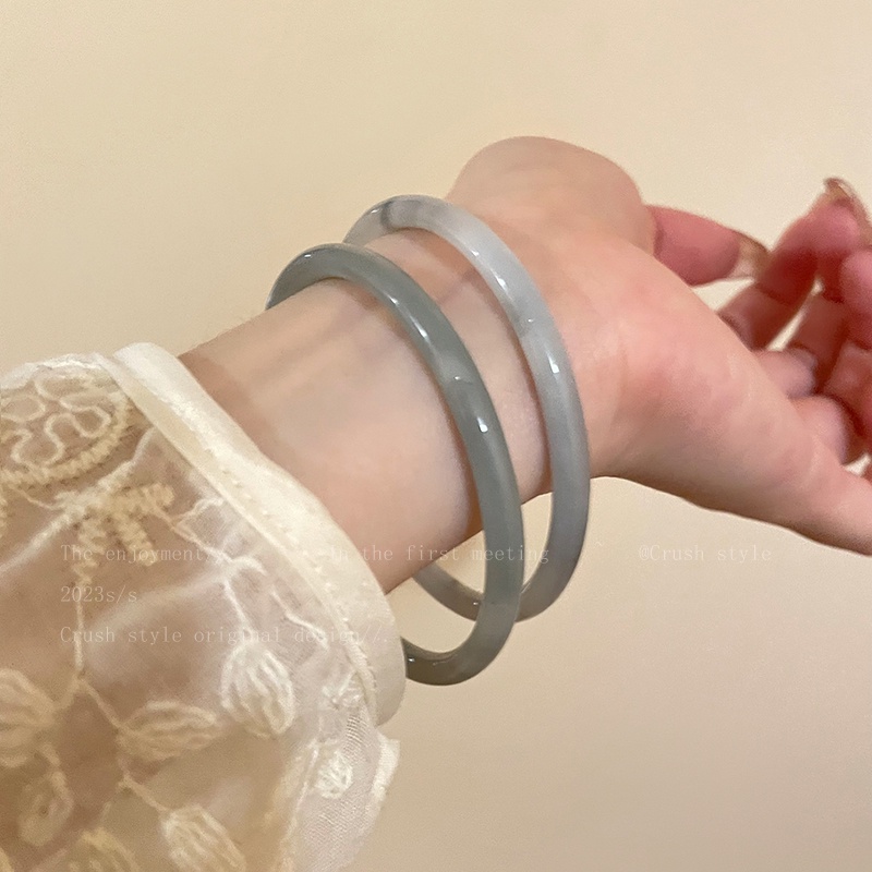 Gelang Batu Akik Imitasi Gelang Indah Wanita Aksesoris Fashion Jingle Bracelet