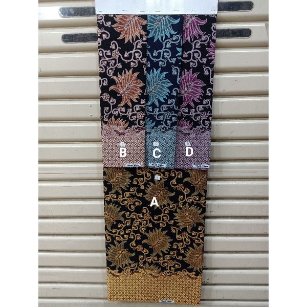 kain batik semi sutra, batik sutra foil, batik semi sutra foil meteran