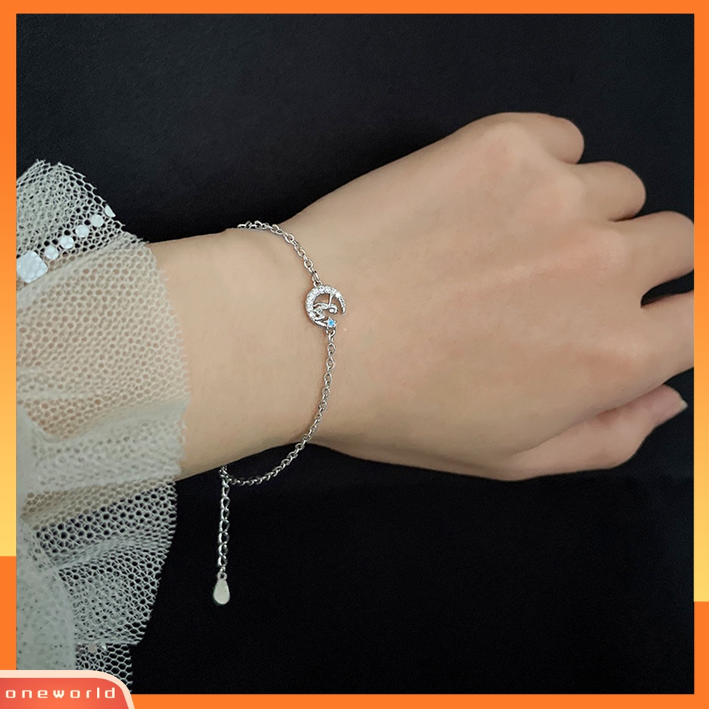 [EONE] Ladies Chain Bracelet Stylish Simple Dress Up Elegant Women Adjustable Gelang Pangeran Kecil Untuk Pacaran