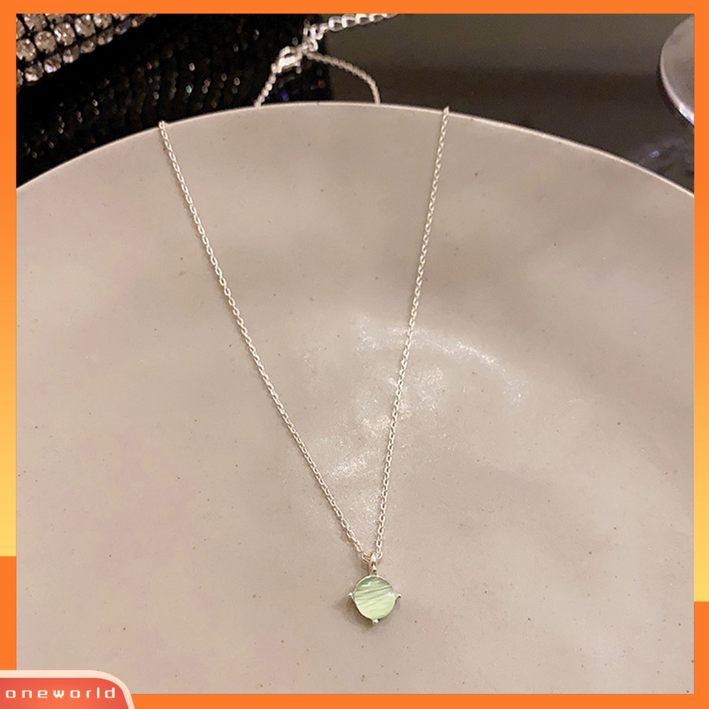 [EONE] Kalung Indah Anti-deform Serbaguna Trendi Dekoratif Tembaga Tulang Selangka Rantai Kalung Pakaian Sehari-Hari