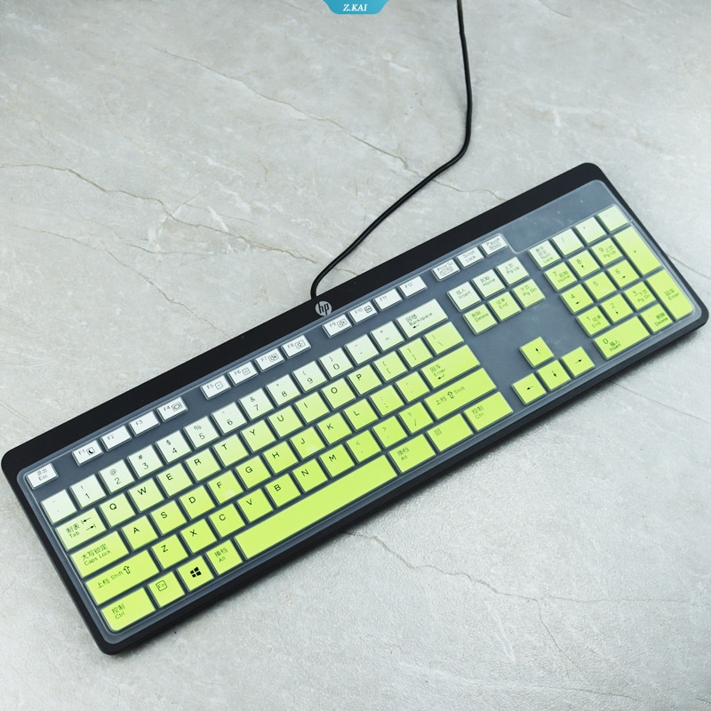 Keyboard Komputer Lembut Dan Nyaman Cover Pelindung Untuk Model HP 17inch 60dalaman Komputer Desktop Zhang 60 Pro G1 Tahan Air Film Pelindung Silikon Full Covera