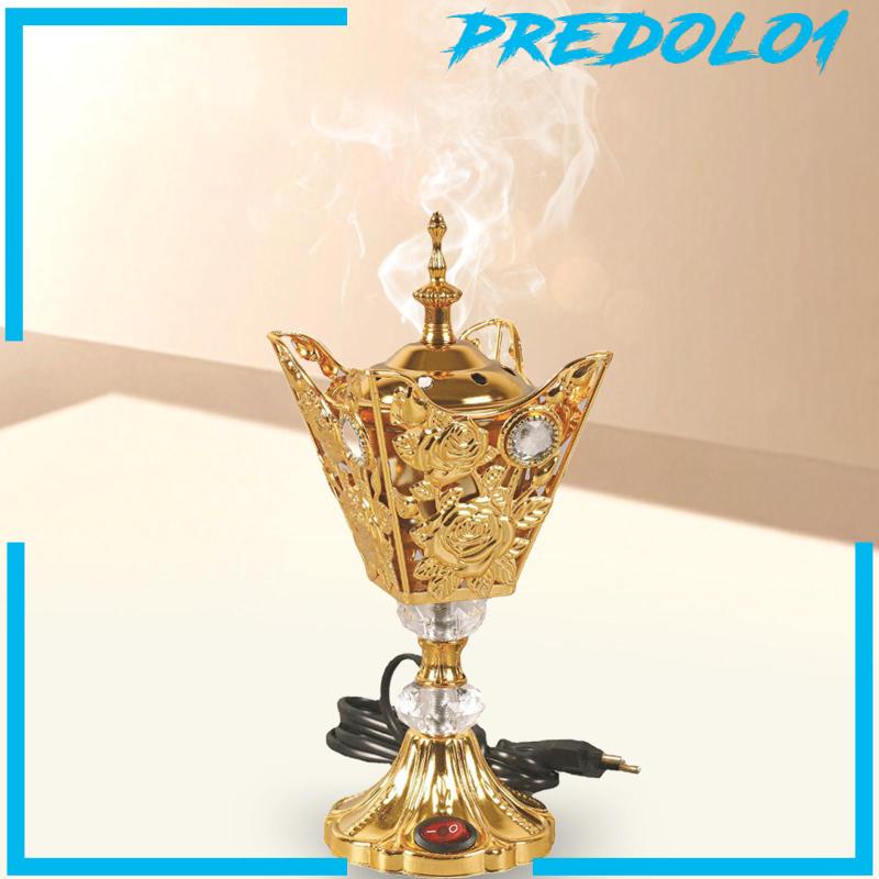 [Predolo1] Burner Elektrik Ornamen Pedupaan Timur Tengah Untuk Rumah Kamar Tidur Kantor