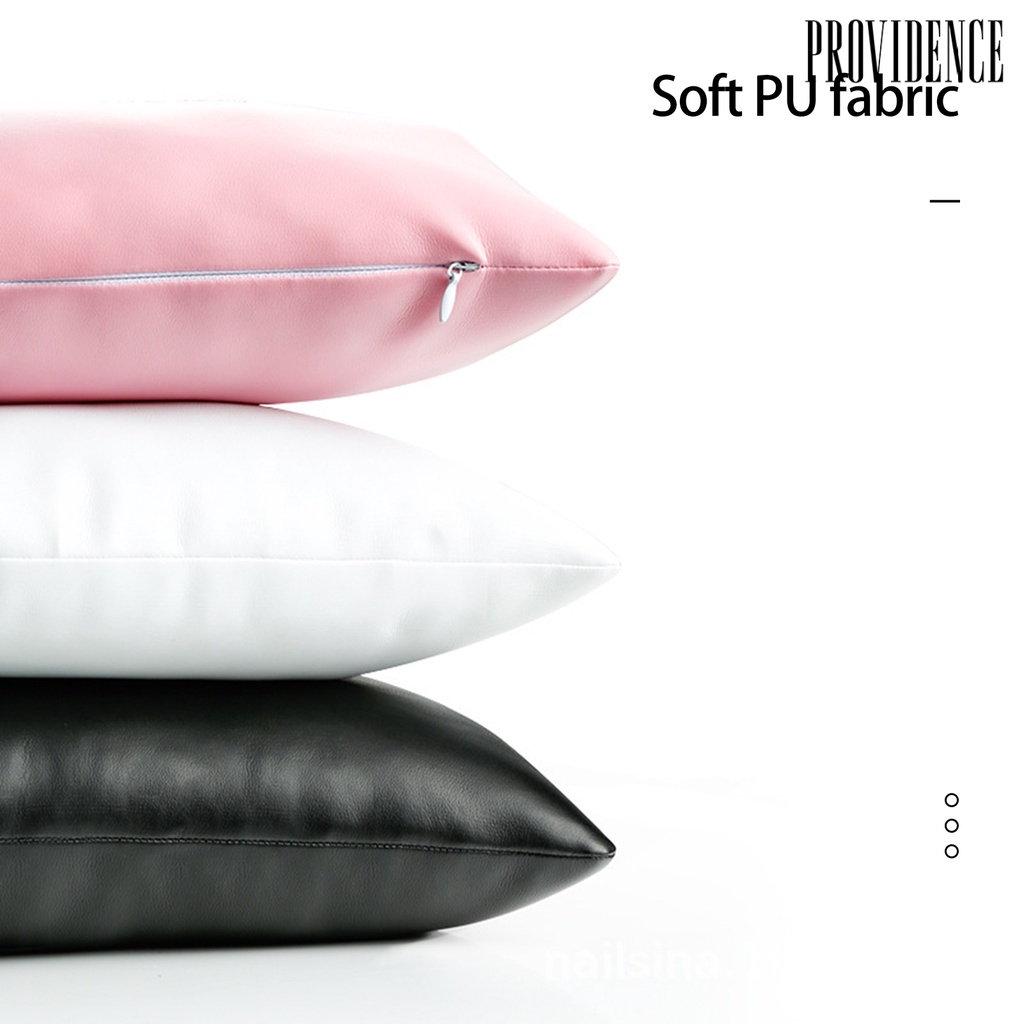 Providence 1set Hand Pillow Pad Tahan Air Tahan Aus Tahan Luntur Super Lembut Penutupan Ritsleting Manicure Pillow Faux Leather Nail Arm Rest Pillow Nail Tool