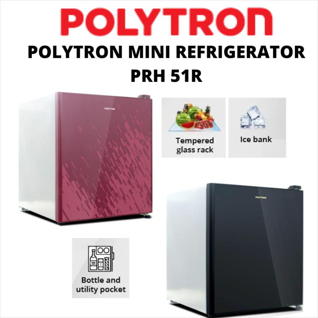 Polytron Kulkas Mini PRH 51R PRH-51 PRH 51 R PRH51 PORTABLE