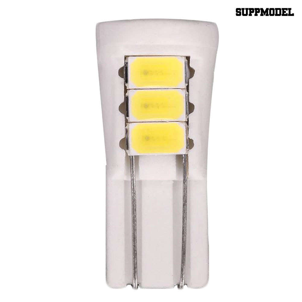 [SM Otomatis] T10 5050 8SMD LED Keramik Mobil Truk Lebar Samping Dashboard Light Lamp Bohlam