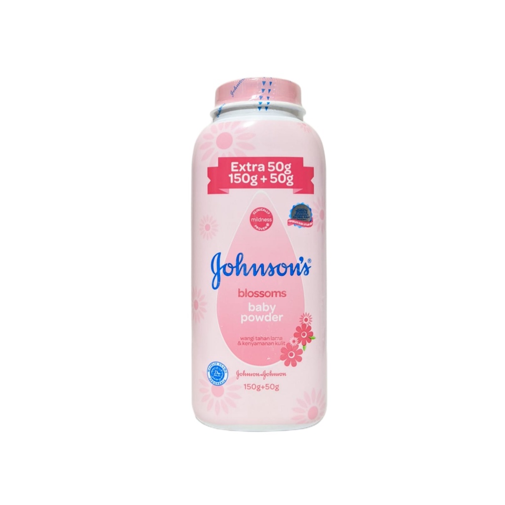 JOHNSON'S Baby Powder - Bedak Bayi 50gr Extra Fill 75+25gr 150+50gr
