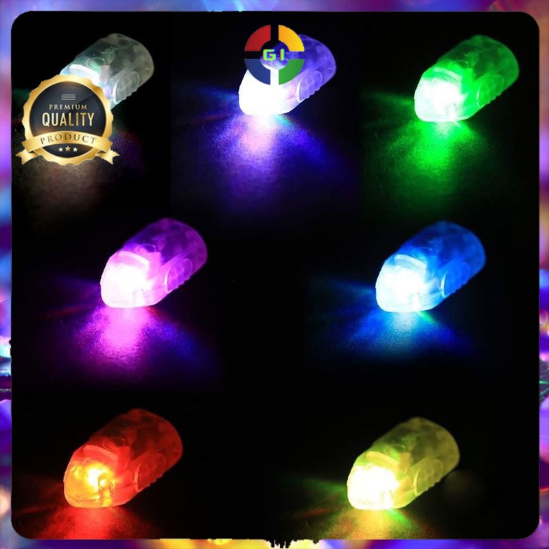 Lampu Balon LED RGB Multifungsi 50 PCS Multi-Color