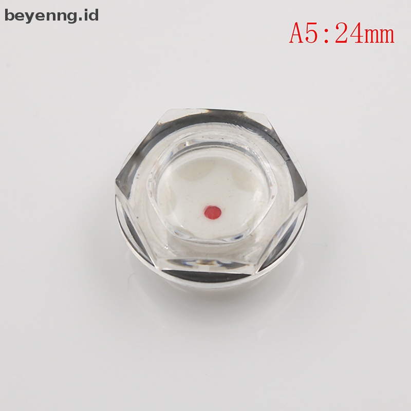 Beyen 16mm-60mm dia male thread air or oil level sight glass ID
