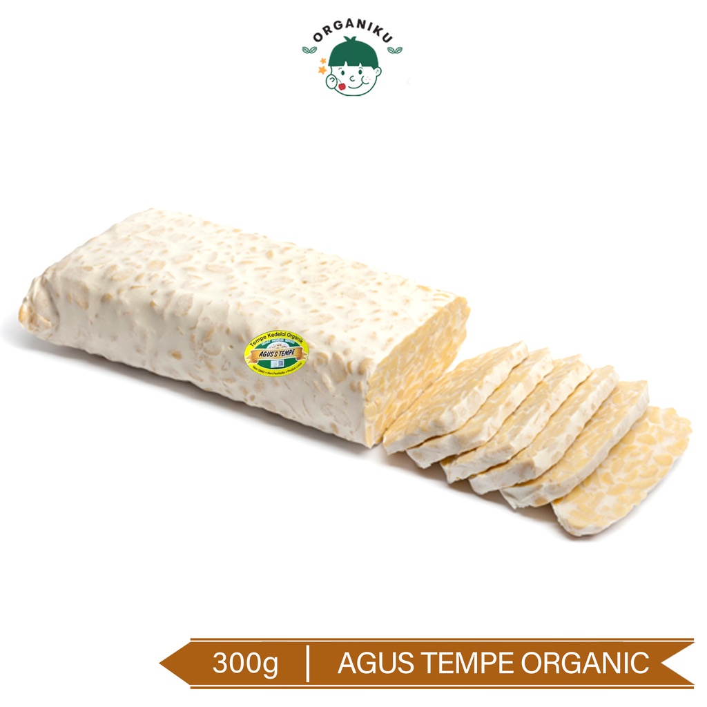 

Tempe Kedelai Organik Agus Tempe 300g /Organic Tempeh 300g (CitraFood)