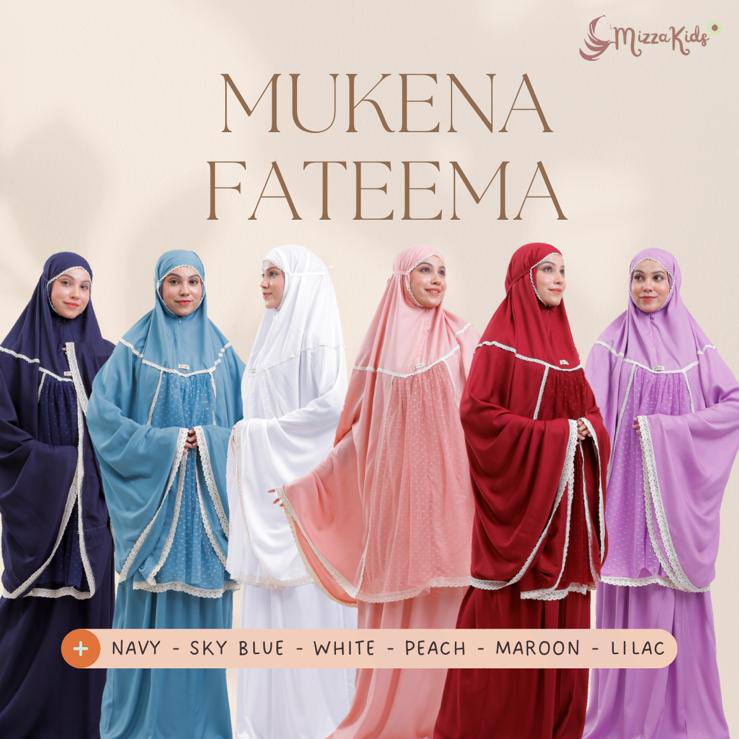 Mukena dewasa Fateema by Mizzakids