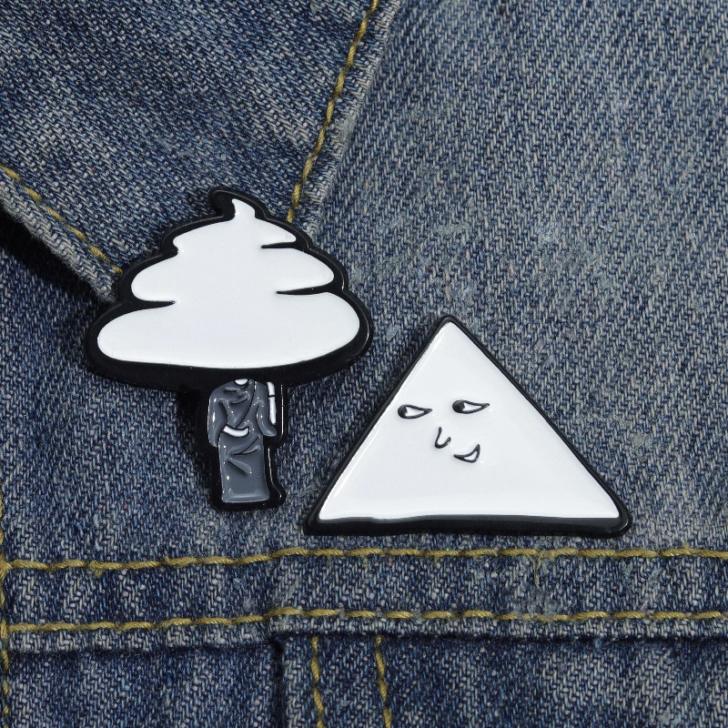 Lucu Goodnight Punpunpun Bros Pentol Punpun Enamel Pin Kerah Bros Lencana Logam Kartun Perhiasan Hadiah Alat Tulis Untuk Teman