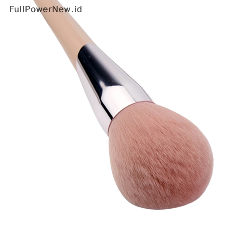 Power Alat Makeup Lembut Flat Foundation Face Blush Bedak Contour Brush Kosmetik ID