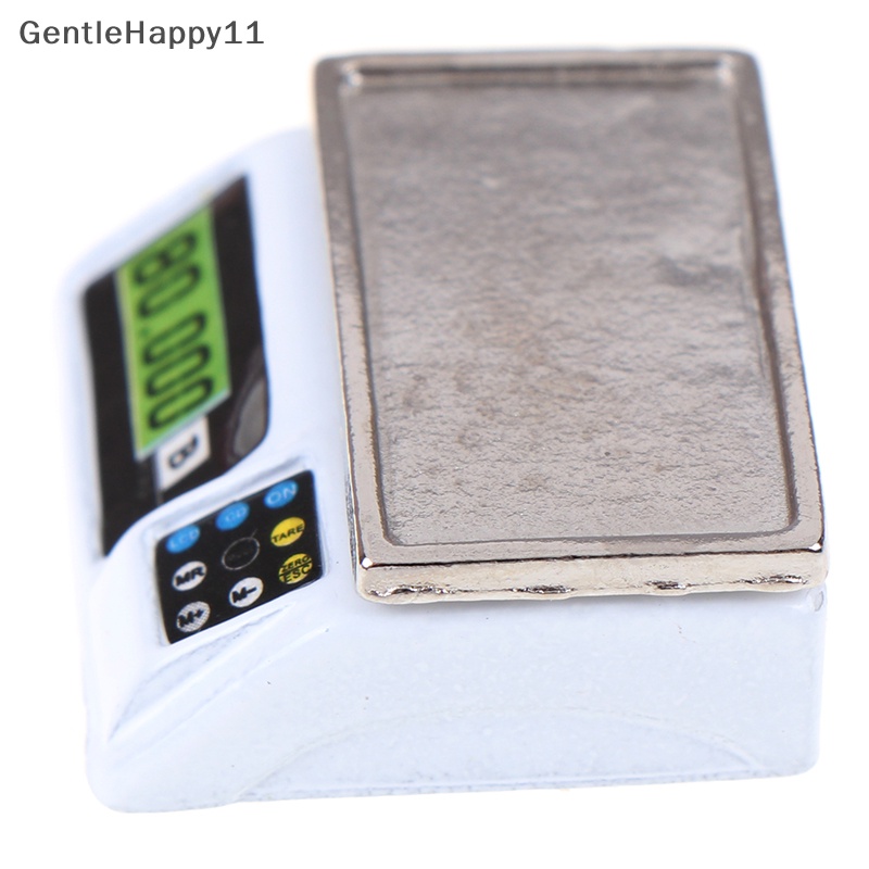 Gentlehappy1:12 Miniatur Rumah Boneka Skala Elektronik Bermain Aksesoris Rumah Boneka id Mainan