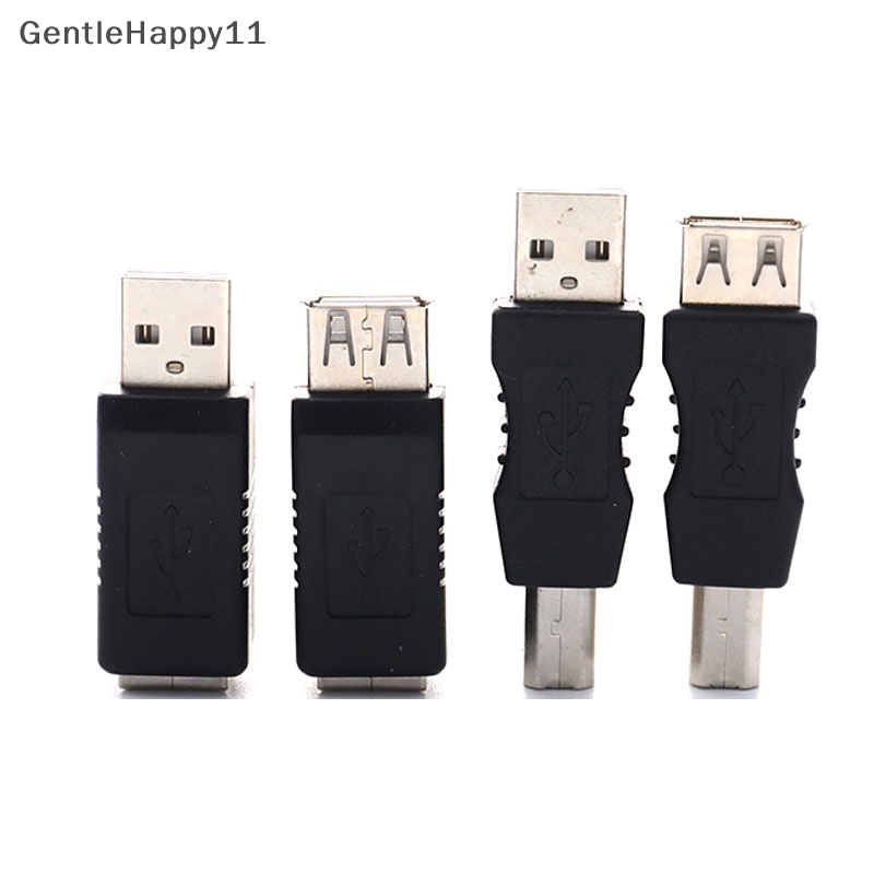 Gentlehappy USB 2.0 type A Female to type B Male Printer Scanner Adapter Converter Konektor id