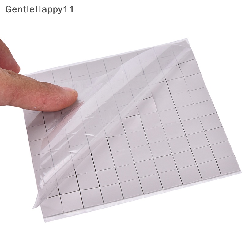 Gentlehappy Pad Thermal Silikon Tahan Lama 100mm * 100mm * 1mm Untuk CPU GPU Heatsink id