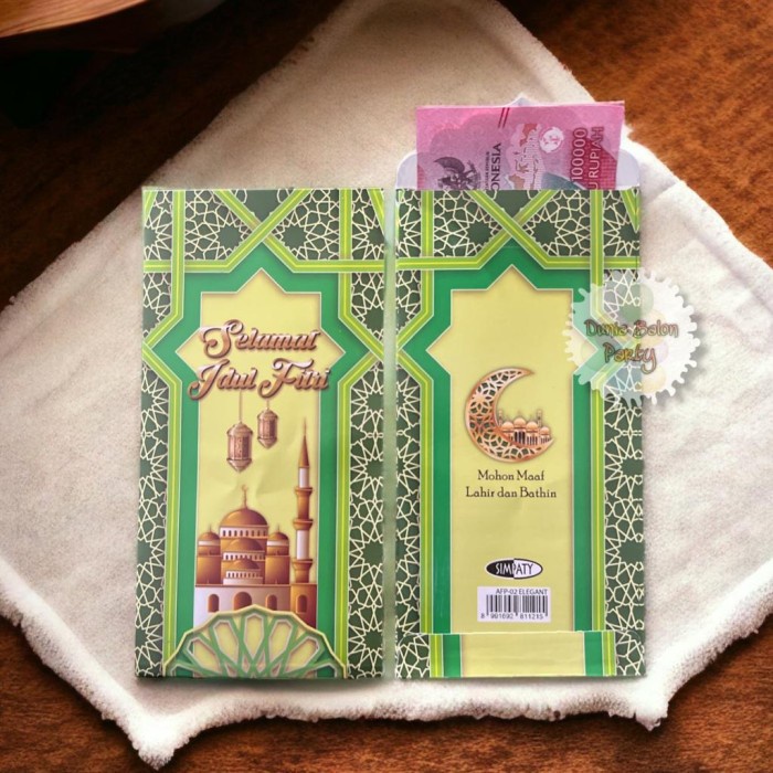 Amplop Lebaran Idul Fitri L / Angpao Idul Fitri / Angpau Simpaty