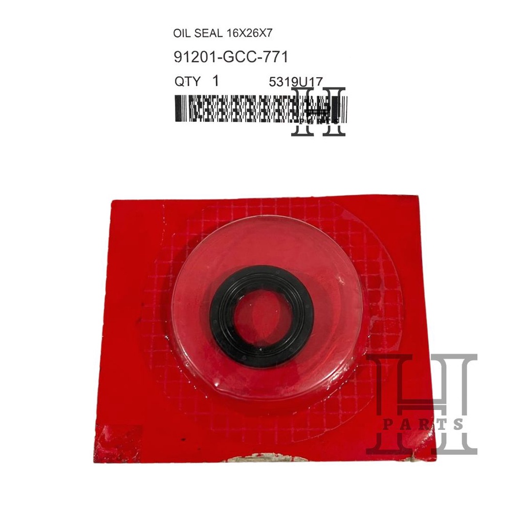 SEAL MAGNET OIL SEAL 16X26X7 BEAT SCOOPY SPACY VARIO 110 FI ESP 91201-GCC-771 ASLI ORIGINAL AHM HGP HONDA