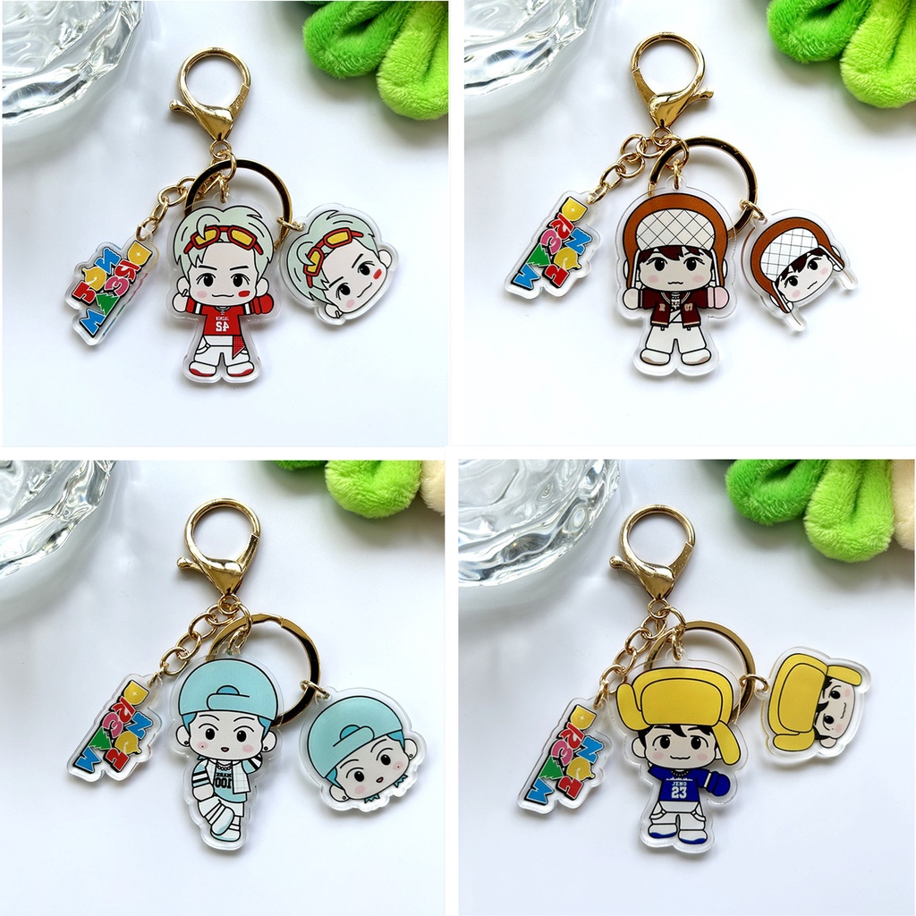 1pc Gantungan Kunci Akrilik Permen NCT DREAM NCTDREAM Kartun Figure Key Ring Gantung