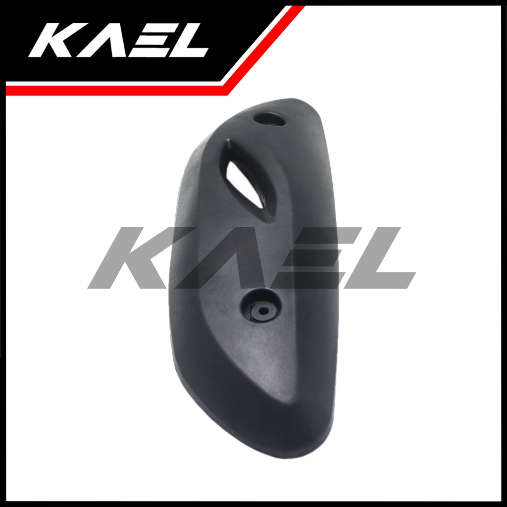 Pelindung Knalpot New Scoopy eSP LED 2021 K2F 2021 Cover Tutup Penutup Tameng Kenalpot Muffler Exhaust Hitam