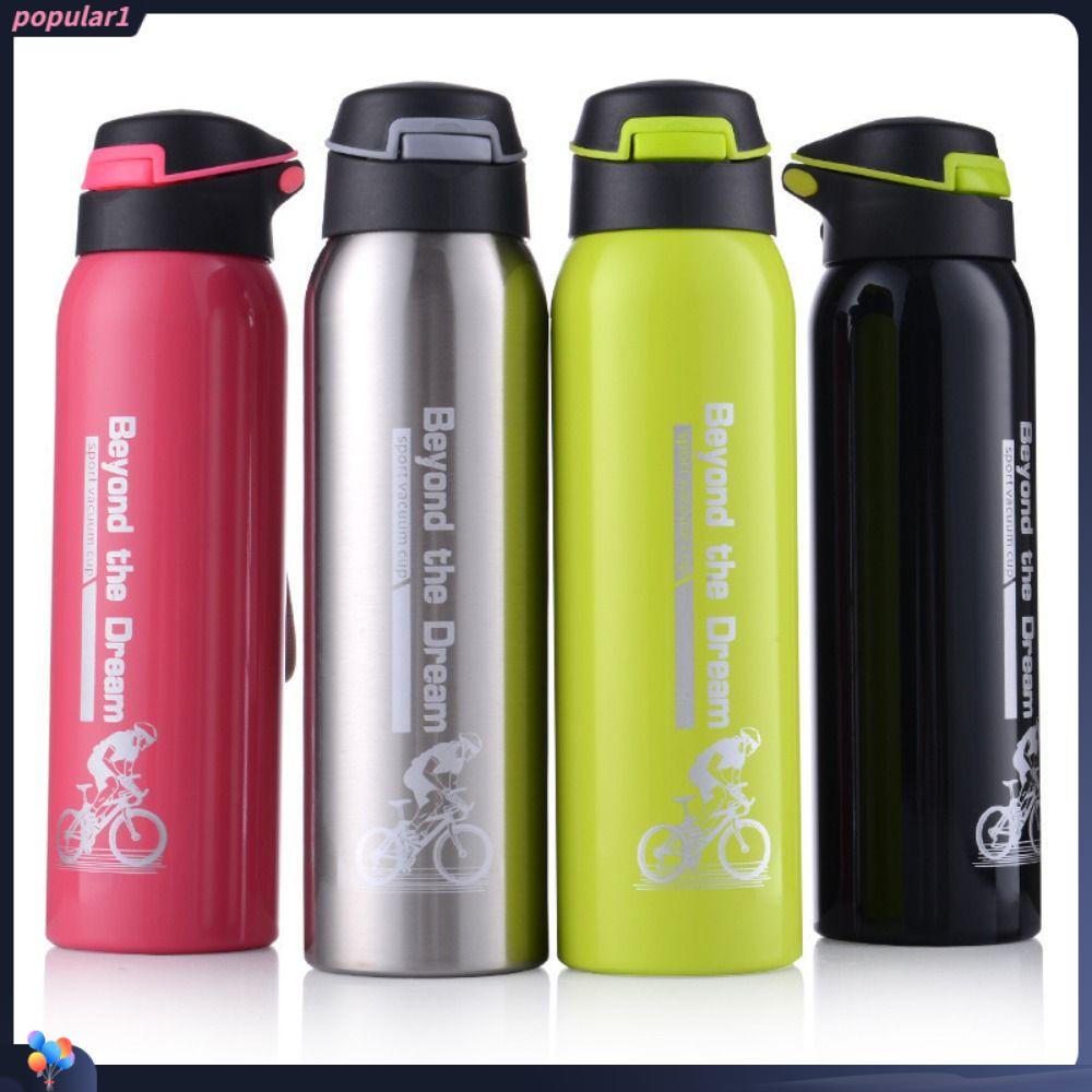 Populer Botol Minum Air Sepeda Anti Bocor Olahraga Outdoor MTB Travel Tea Mug